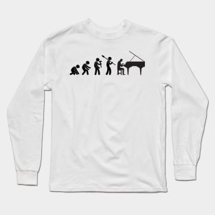 Evolution of piano Long Sleeve T-Shirt